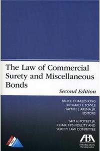 Law Commercial Surety Misc Bonds 2e