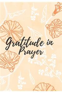 Gratitude in Prayer