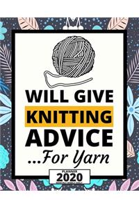 Will Give Knitting Advice For Yarn