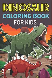 Dinosaur Coloring Book for Kids