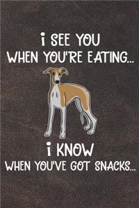 I See You When You're Eating I Know When You've Got Snacks