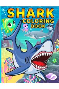 Shark Coloring Book