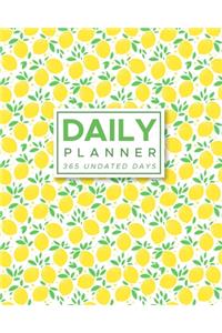 Daily Planner 365 Undated Days
