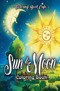 Sun and Moon Coloring Book