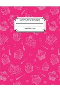 Composition Notebook 4x4 Graph Paper