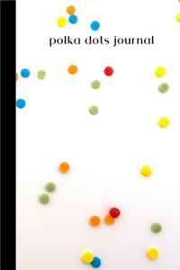 polka dots journal