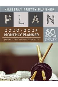 Monthly Planner 5 year