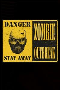 Zombie Outbreak Lined Notebook