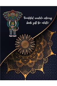 Beautiful Mandala Coloring Books Gift For Adults