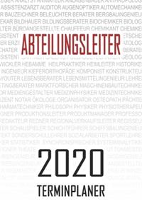 Abteilungsleiter - 2020 Terminplaner