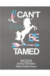 2020 January-December Weekly/Monthly Can't Be Tamed