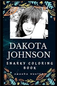 Dakota Johnson Snarky Coloring Book