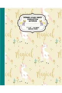 Primary Story Paper Composition Notebook