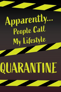 Quarantine Notebook - Blank Lined Pages 6x9