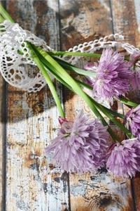 Chives Wrapped in Lace Journal