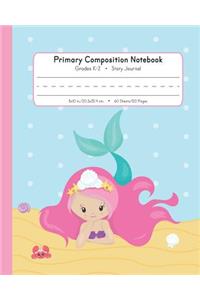 Primary Composition Notebook Grades K-2 Story Journal