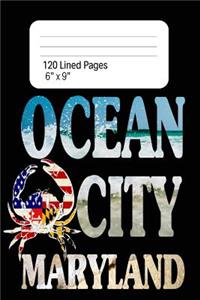 Ocean City Maryland Crab Journal 120Pages 6x9