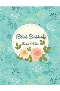 Blank Cookbook Recipes & Notes