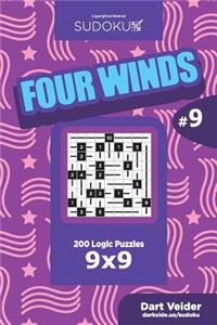 Sudoku Four Winds - 200 Logic Puzzles 9x9 (Volume 9)