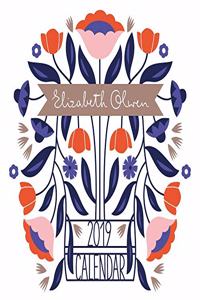 ELIZABETH OLWEN SQ CALENDAR 2019