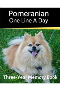 Pomeranian - One Line a Day