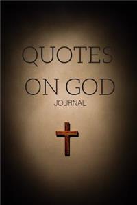 Quotes on God Journal College-Ruled Composition Notebook for Bible Study, Psalm Reading, Scripture Log, Prayer Diary, Church Notes