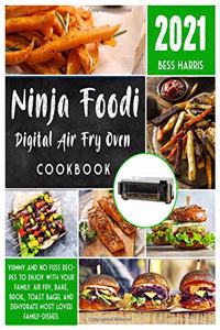 Ninja Foodi Digital Air Fry Oven Cookbook