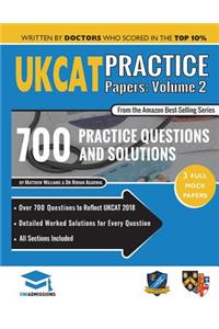 Ukcat Practice Papers Volume Two