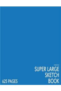 Chinese Blue Super Large Sketchbook