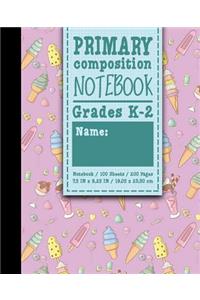 Primary Composition Notebook