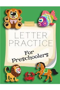 Letter Practice For Preschoolers