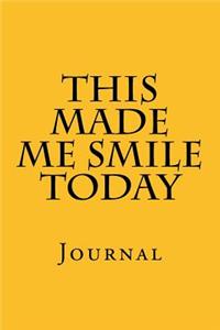 This Made Me Smile Today