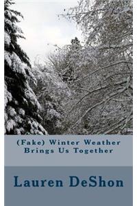 (Fake) Winter Weather Brings Us Together