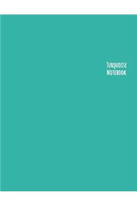 Turquoise Notebook