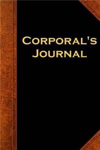 Corporal's Journal