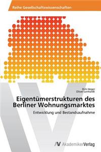 Eigentümerstrukturen des Berliner Wohnungsmarktes