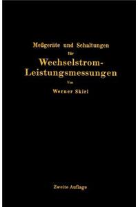 Meßgeräte Und Schaltungen Für Wechselstrom-Leistungsmessungen
