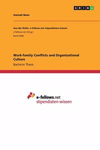 Work-family Conflicts and Organizational Culture