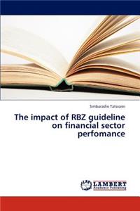 Impact of Rbz Guideline on Financial Sector Perfomance