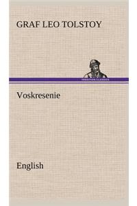 Voskresenie. English