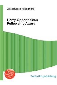 Harry Oppenheimer Fellowship Award