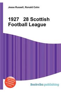1927 28 Scottish Football League