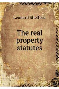 The Real Property Statutes