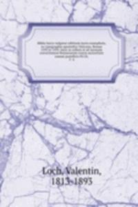 Biblia Sacra vulgatae editionis