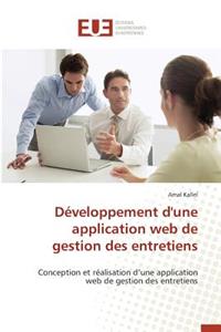 Développement d'Une Application Web de Gestion Des Entretiens