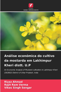 Análise económica do cultivo da mostarda em Lakhimpur Kheri distt. U.P