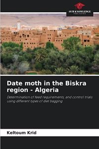 Date moth in the Biskra region - Algeria