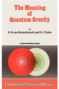 The Meaning of Quantum Gravity