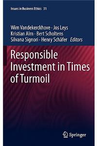 Responsible Investment in Times of Turmoil