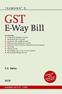 GST EWay Bill (Enforced with Effect From 142018)(Amended upto 2732018)